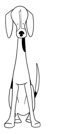 Good Boy Happy Dog Sticker