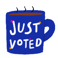 Register To Vote Good Morning Sticker by INTO ACTION