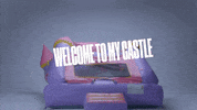 welcome to my castle GIF by Cassie Dasilva