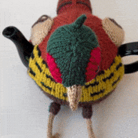 British Countryside Bird GIF by TeaCosyFolk