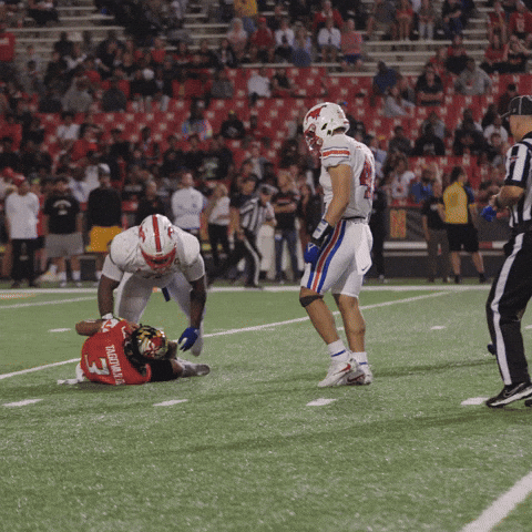Ncaa Sack GIF by SMU Football