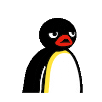 No Way Sigh Sticker by Pingu