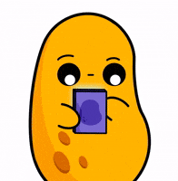 Happy Birthday Potato GIF by lilpotates