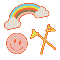 Summer Camp Sticker by Bustle