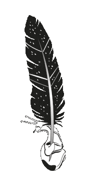 Illustration Flying Sticker