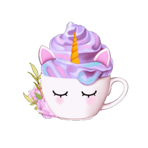 Unicorn Icecream Sticker by memofix