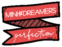 Perfection Sticker by Mini Dreamers