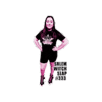 Girl Woman Sticker by South Side Roller Derby