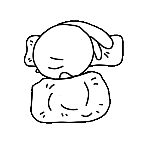 Sick Illustration Sticker by RainToMe