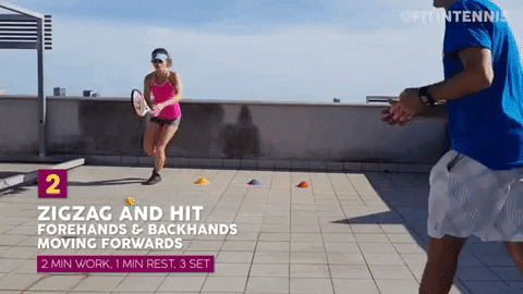 Tennis Player Fitness GIF by fitintennis