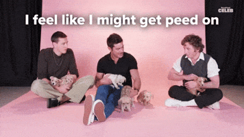 Might get peed on