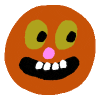 kbillustration smile weird face eyes Sticker