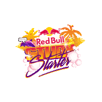 RedBullStudyStarter party confetti student red bull Sticker