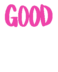 Good Vibes Pink Sticker by Breena Beauty