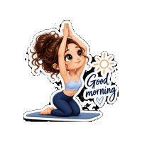 Good Morning Sticker