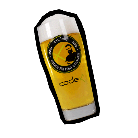 Bier Kleber Sticker by codex-x