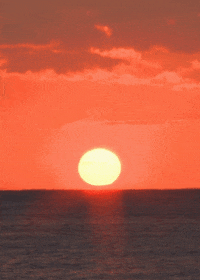ocean sunset GIF by Head Like an Orange