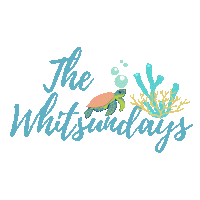 Great Barrier Reef Turtle Sticker by The Whitsundays