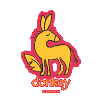 Charalampos Sticker by Donkey Garden Shop