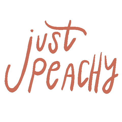 Just Peachy Sticker by Erin Schultze Photography