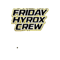 Hyrox Sticker
