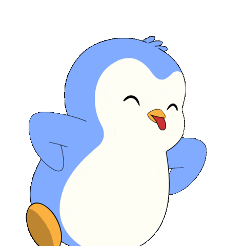 Joking April Fools Sticker by Pudgy Penguins