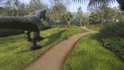Satisfying T-Rex GIF by Xbox