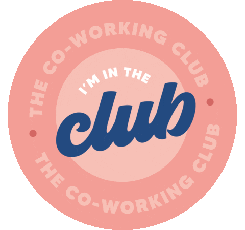 The Cwc Sticker by The Co-Working Club