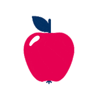 School Apple Sticker by Coop Norge