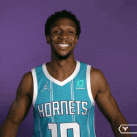 Happy Ish Smith GIF by Charlotte Hornets