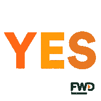 Yes Sticker by FWD Insurance