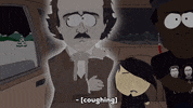 edgar allen poe ghost GIF by South Park 