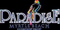 ParadiseResort beach vacation ocean colorful GIF