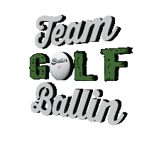 GolfBallin57 golfballer golf shop golfballin58 team golf ballin Sticker