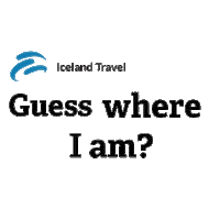 island traveling Sticker by Iceland Travel IS