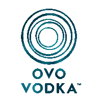 OVOVodka logo vodka ovo drinktoahigherpurpose Sticker
