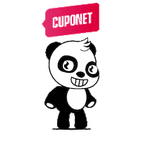cuponetapp jump happiness panda felicidad Sticker
