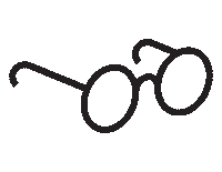 Sunglasses Eyeglasses Sticker by Sunnies Studios