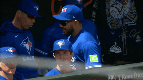 Vladimir Guerrero Jr Handshake GIF by Toronto Blue Jays