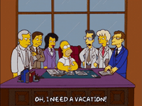 Frustrated Lets Go GIF by The Simpsons