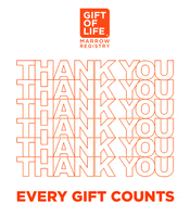 Sticker Thanks GIF by Gift of Life