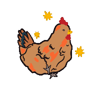 Chicken Dance Sticker