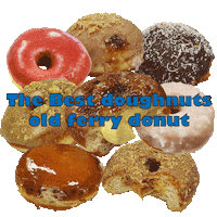 Donuts Sticker by OLD FERRY DONUT