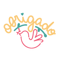 Meu_Pedacinho thanks bird obrigado gratidao Sticker