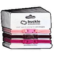 Long Hair Beauty Sticker by Buckle Scrunchies & Buckle Hair Ties