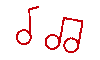 Music Notes Wfaa Sticker by Wisconsin Foundation and Alumni Association