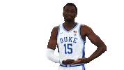 Vibing Mark Williams Sticker by Duke Men's Basketball