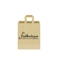 Frietenijsboutique bag fries fastfood tas Sticker