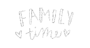 Family Time Vibes Sticker