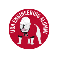 Uga Alumni Sticker by UGA College of Engineering